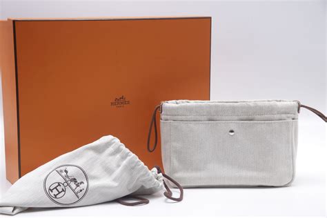 hermes fourbi 20 pouch|HERMES Fourbi 20 Bag Insert PM Naturel .